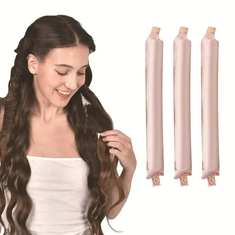 Satin Heatless Curling Headband