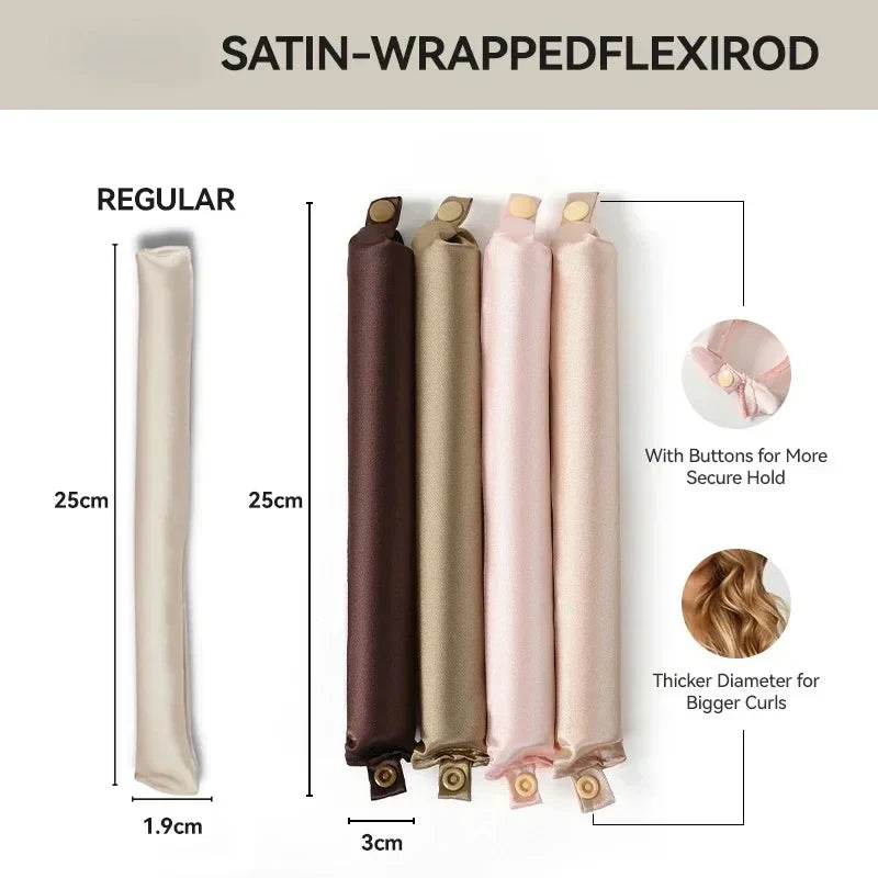 Satin Heatless Curling Headband