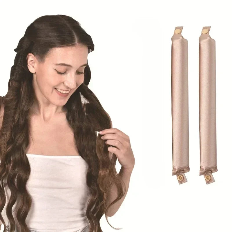 Satin Heatless Curling Headband