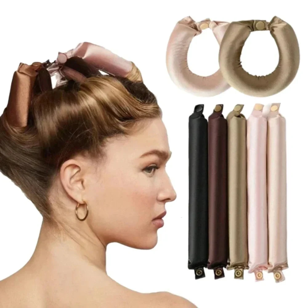 Satin Heatless Curling Headband