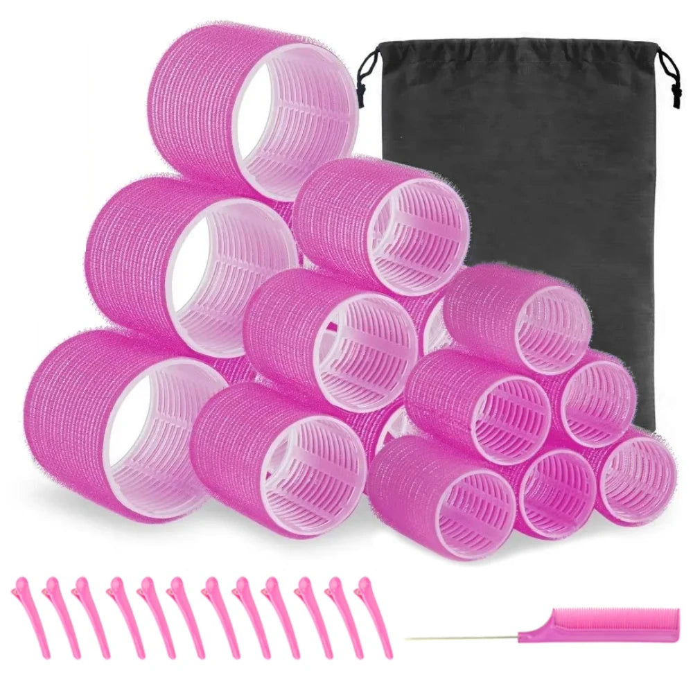 Self-Grip Heatless Hair Roller Set