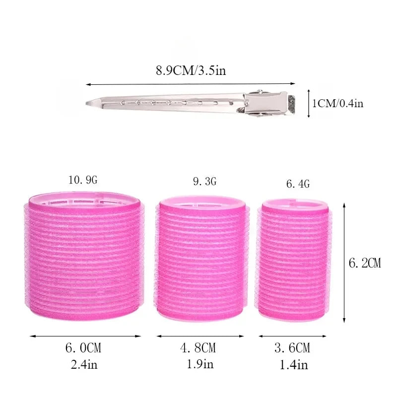 Self-Grip Heatless Hair Roller Set