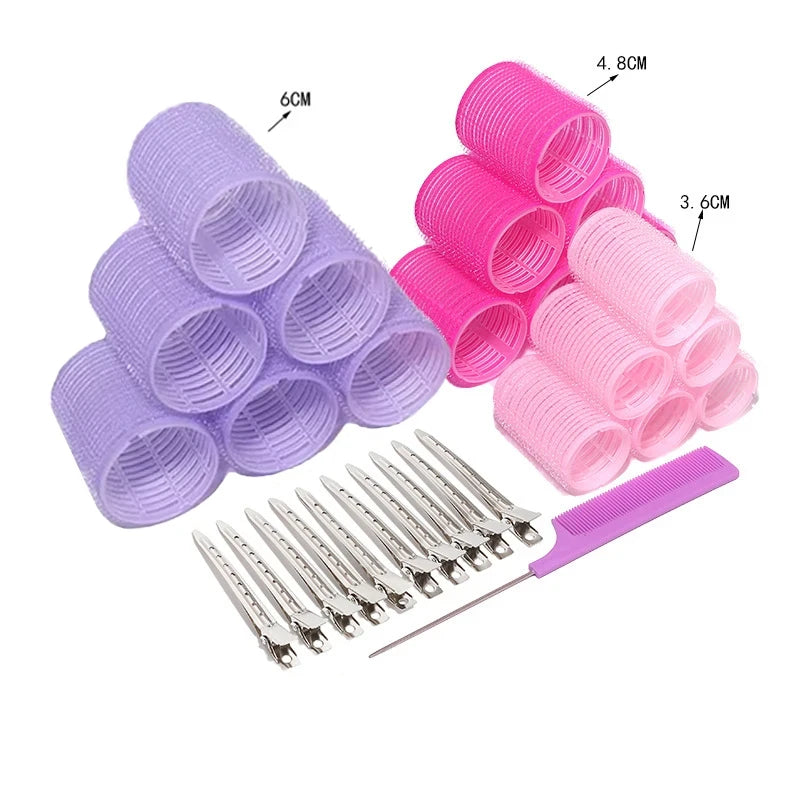 Self-Grip Heatless Hair Roller Set