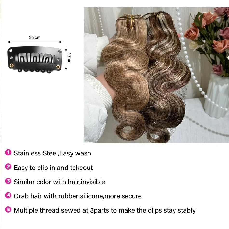 Body Wave Human Hair Extensions