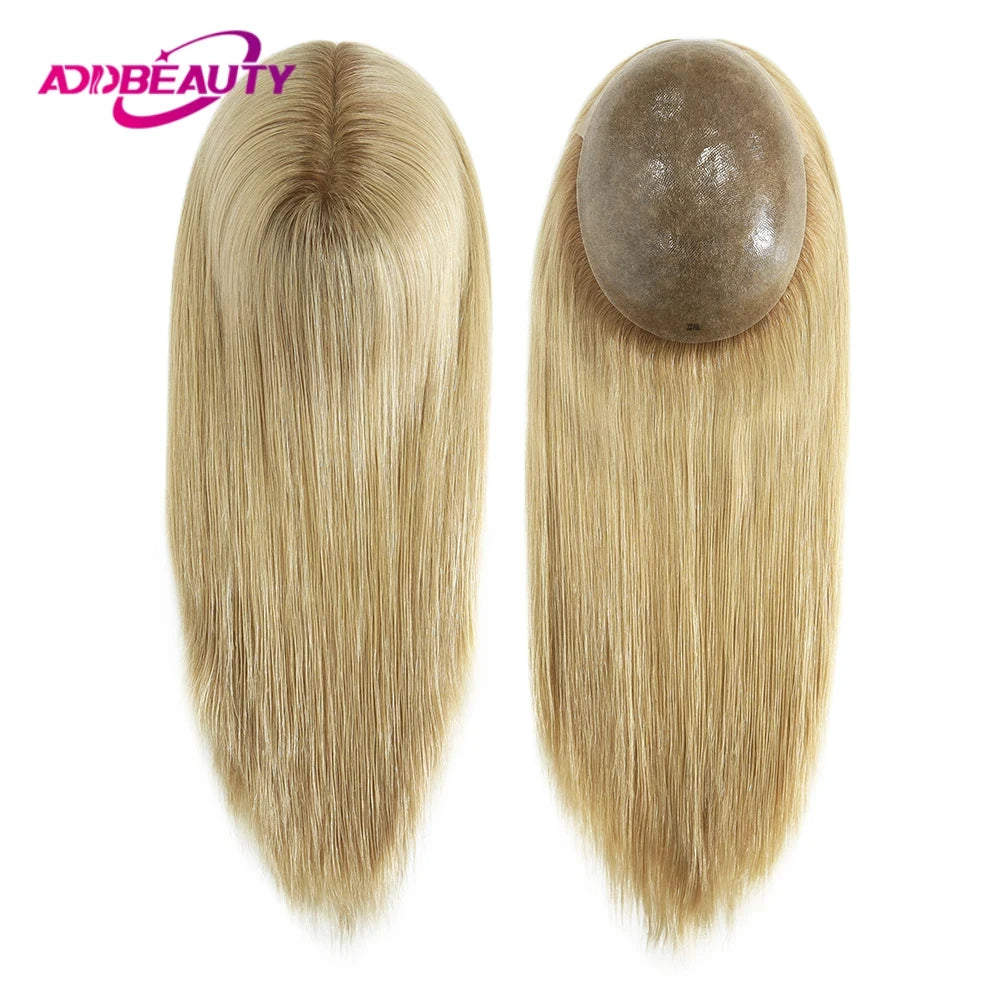 Human Hair Toupee Replacement System
