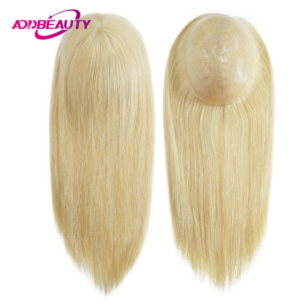 Human Hair Toupee Replacement System