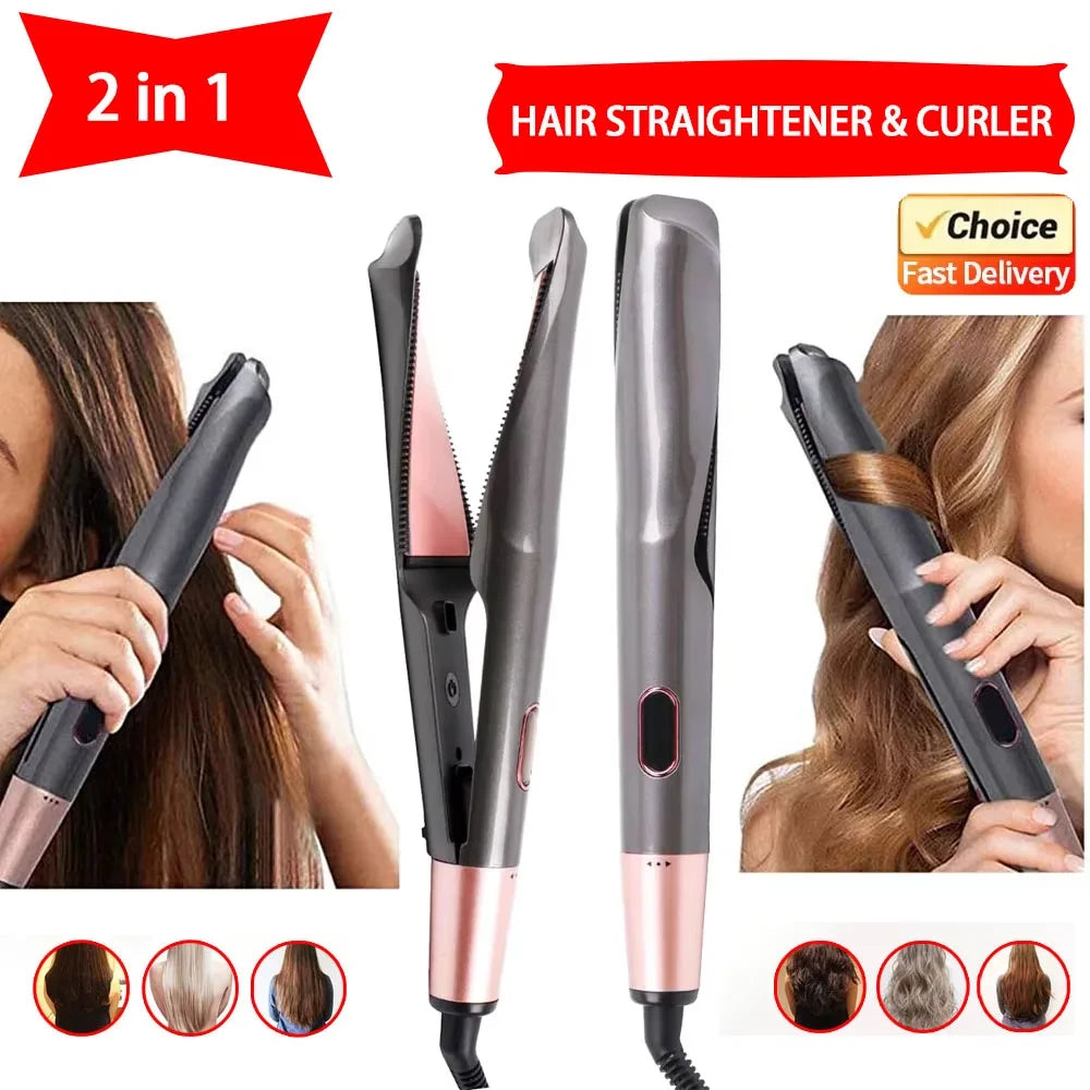 2-in-1 Ionic Hair Styling Tool