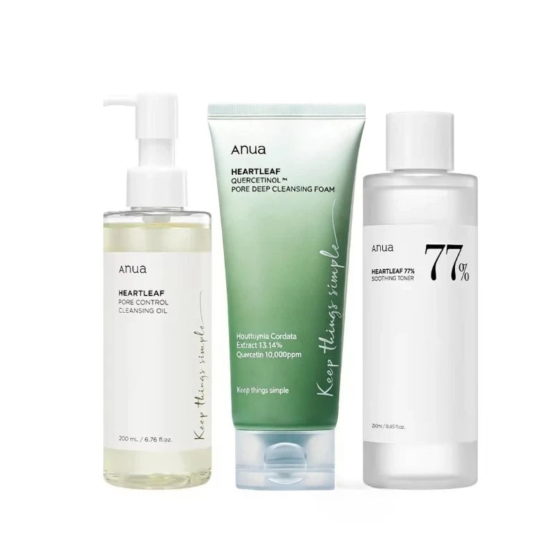 Heartleaf Deep Cleansing Skincare Set