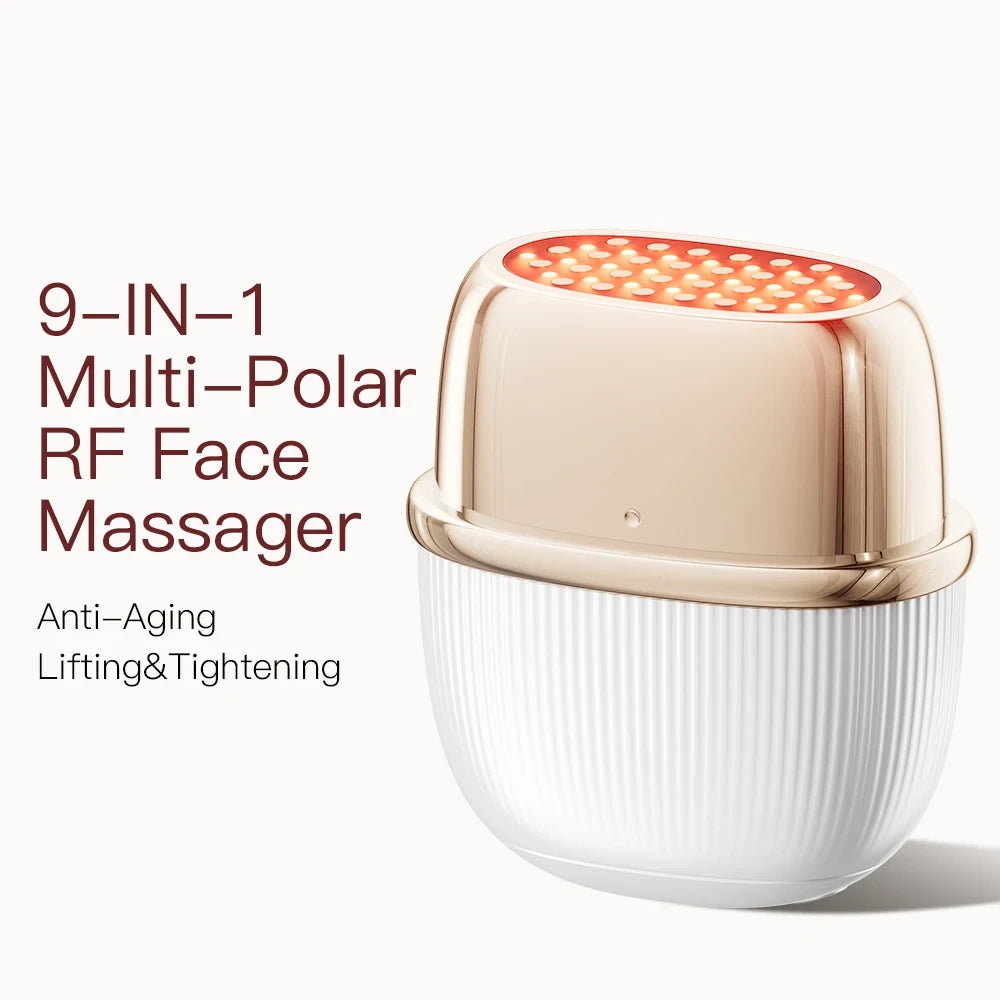 ANLAN 24K Gold LED Radiofrequency Massager