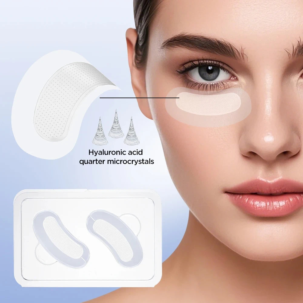 Hyaluronic Acid Microneedle Eye Patches