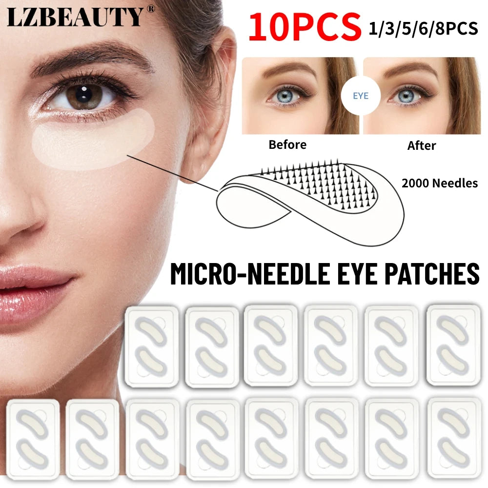 Hyaluronic Acid Microneedle Eye Patches