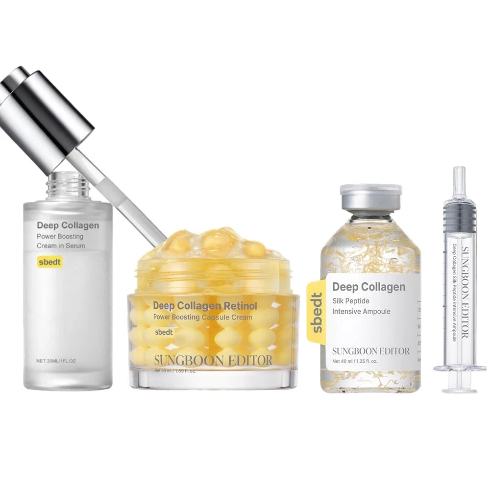 Korean Collagen Peptide Skincare Set