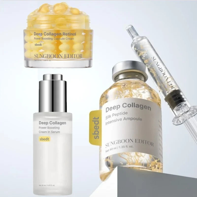 Korean Collagen Peptide Skincare Set