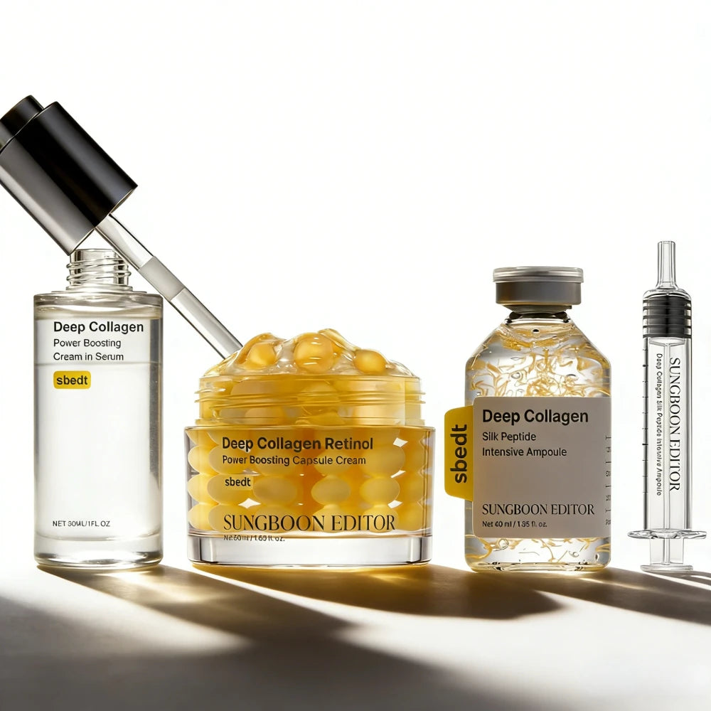 Korean Collagen Peptide Skincare Set