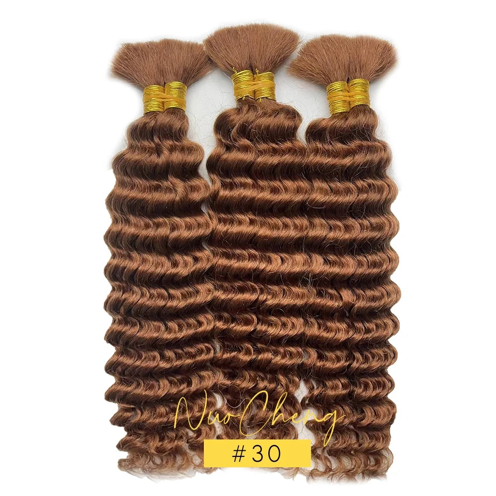 Brazilian Virgin Deep Wave Braiding Hair