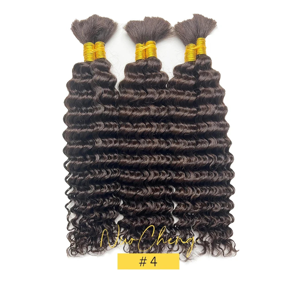 Brazilian Virgin Deep Wave Braiding Hair