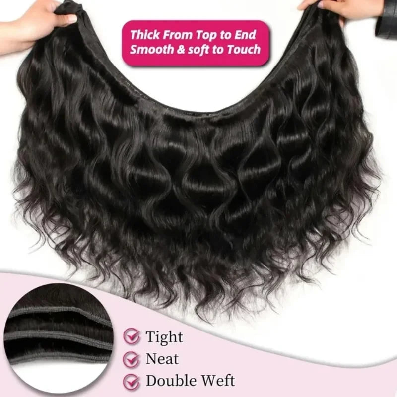 Body Wave Human Hair Extensions