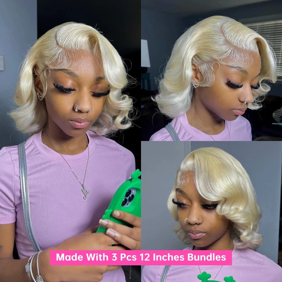 Honey Blonde Body Wave Hair Bundles