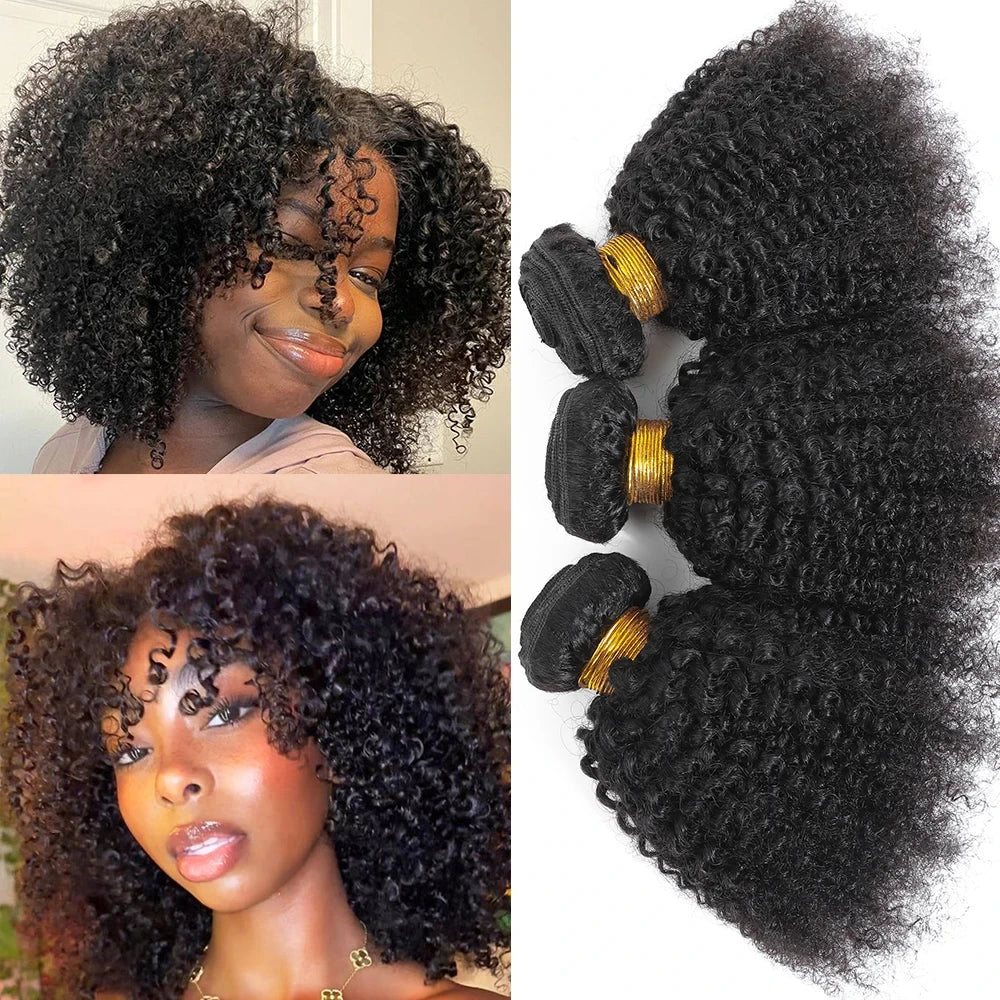 Raw Indian Kinky Curly Hair Bundles