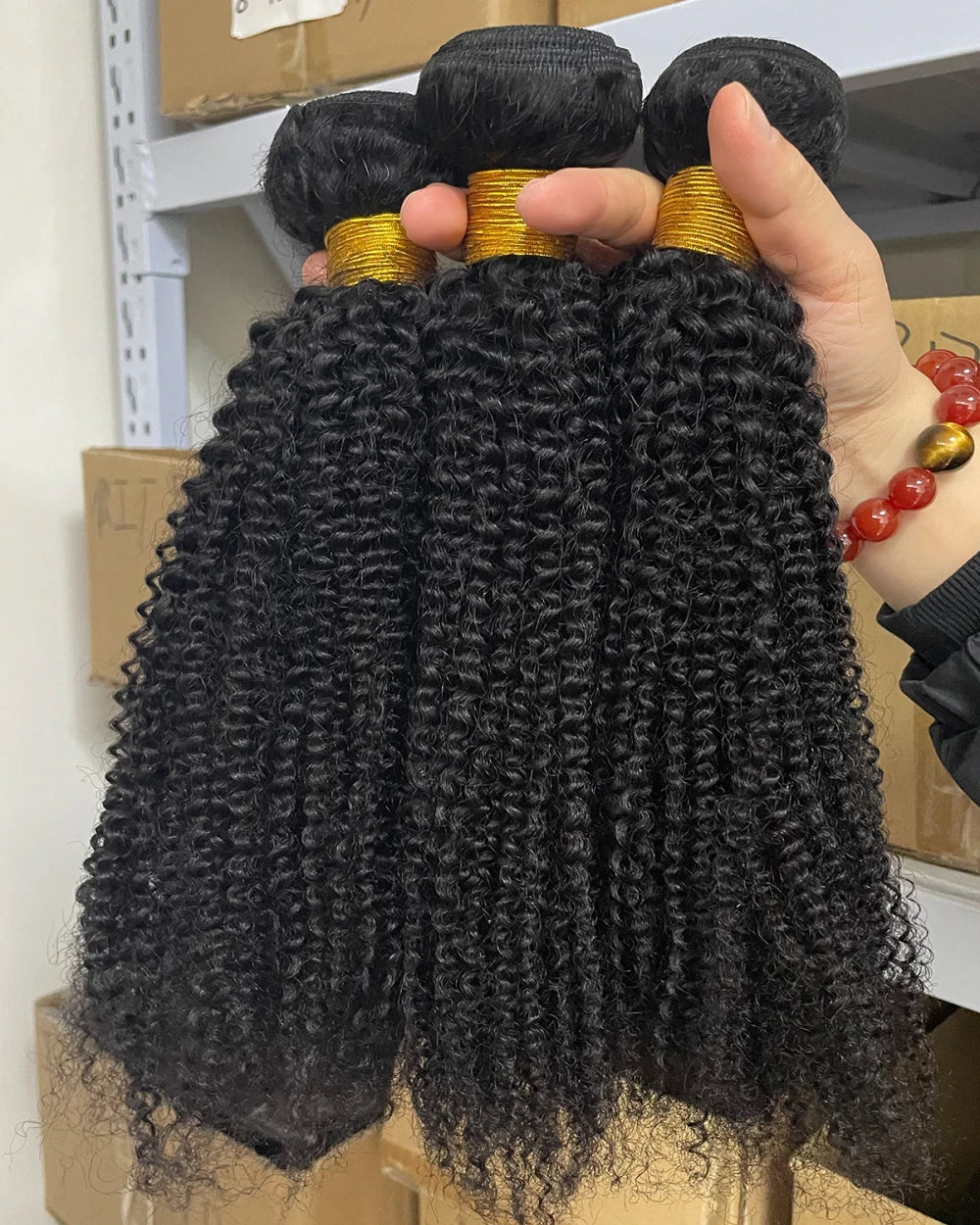 Raw Indian Kinky Curly Hair Bundles
