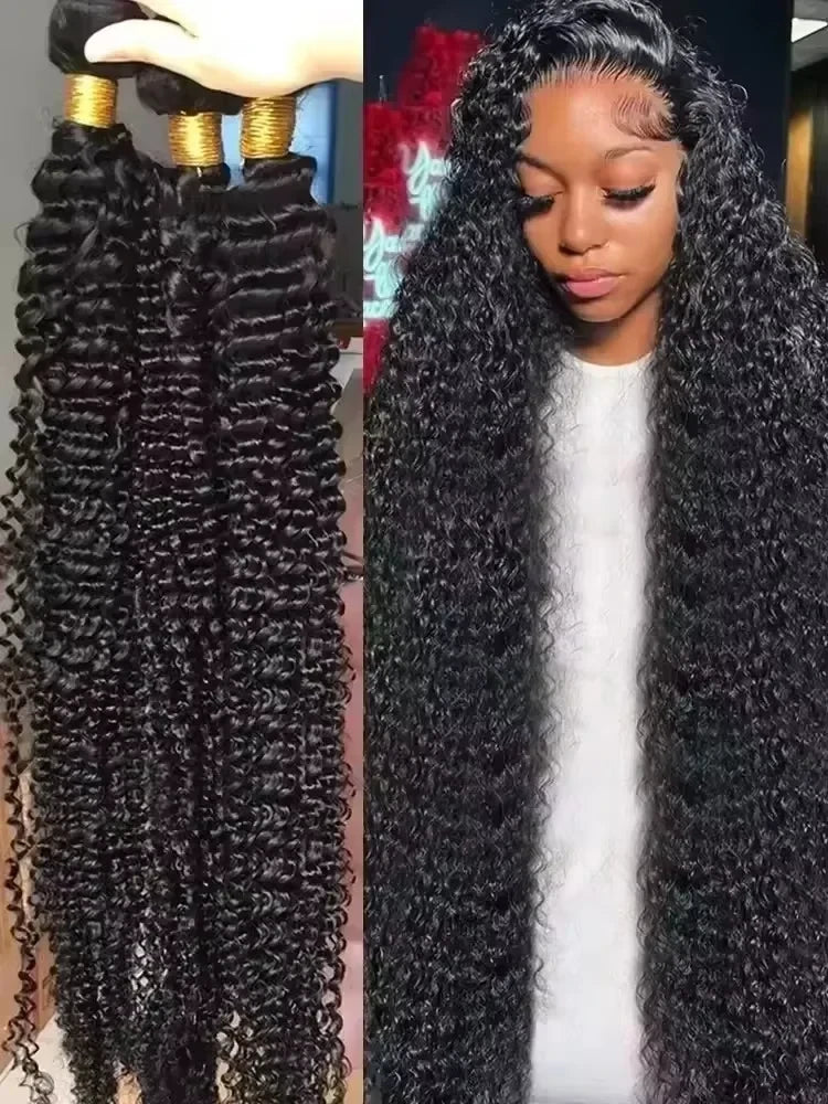Brazilian Virgin Curly Hair Bundles