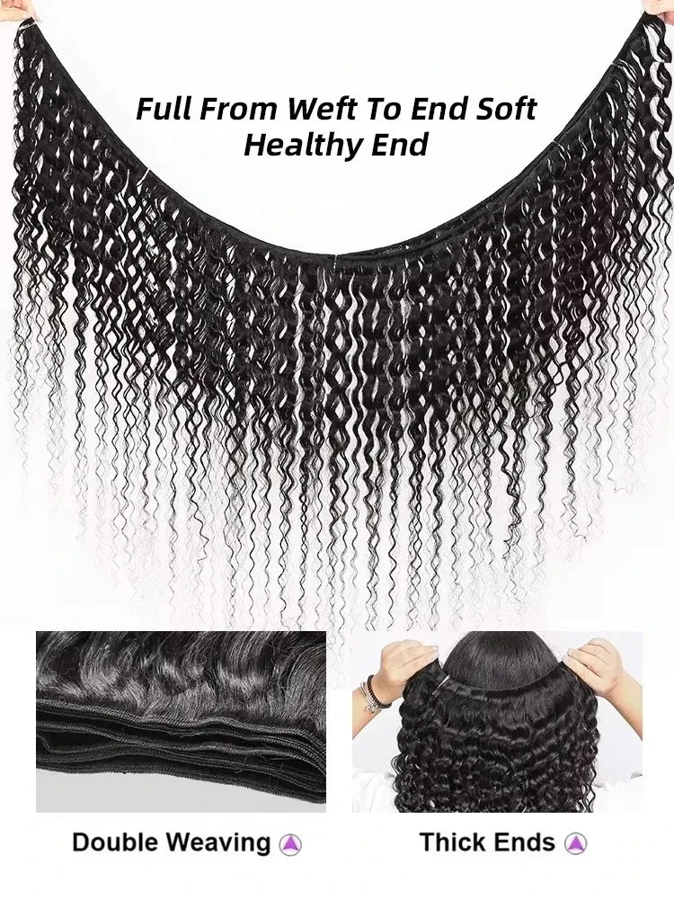 Brazilian Virgin Curly Hair Bundles