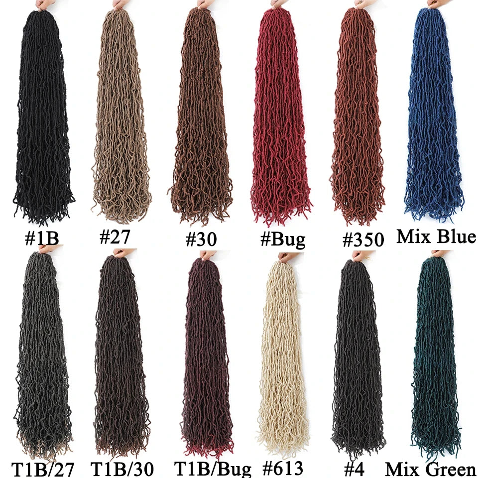 Goddess Faux Locs Crochet Extensions